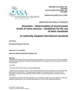 ASA S12.50