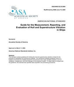 ASA S2.25