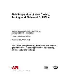 API RP 5A5 (R2021)