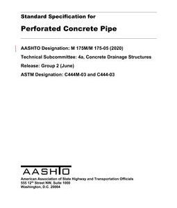 AASHTO M 175M/M 175