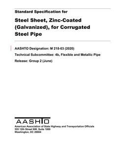 AASHTO M 218