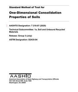 AASHTO T 216