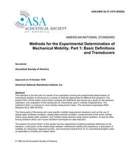 ASA S2.31