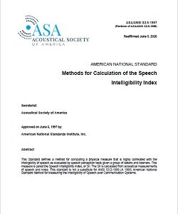 ASA S3.5