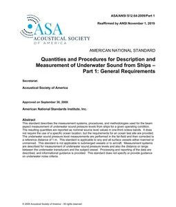 ASA S12.64 Part 1