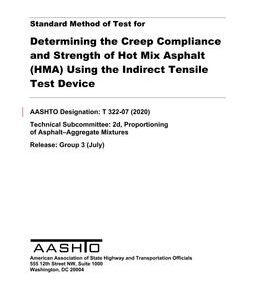 AASHTO T 322