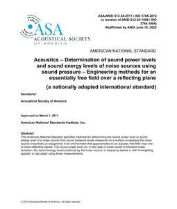 ASA S12.54