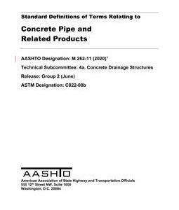 AASHTO M 262