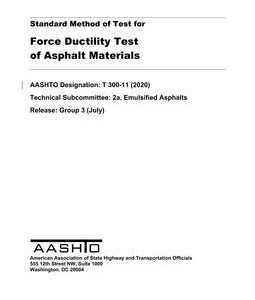 AASHTO T 300
