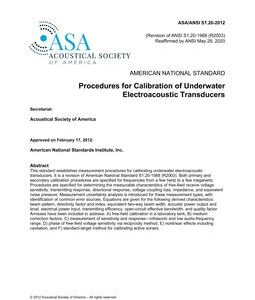 ASA S1.20