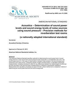ASA S12.51