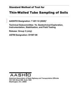 AASHTO T 207