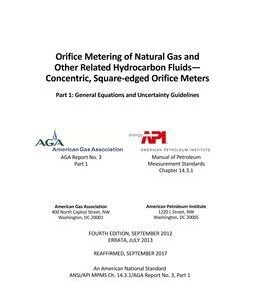 API MPMS Chapter 14.3 Part 1 (R2017)