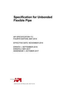 API Spec 17J (R2021)