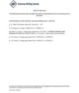 AWS D1.2/D1.2M
