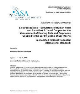 ASA S3.55 Part 5