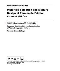 AASHTO PP 77