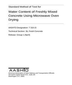 AASHTO T 318