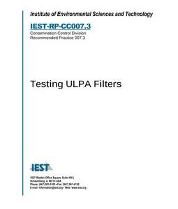 IEST RP-CC007.3