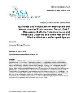 ASA S12.9 Part 7