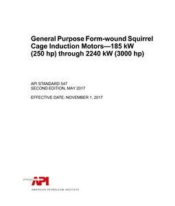 API Std 547