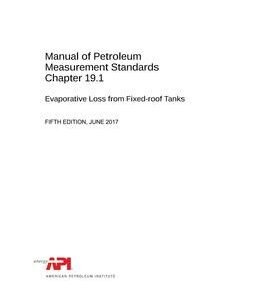 API MPMS Chapter 19.1 (R2022)