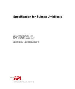 API Spec 17E