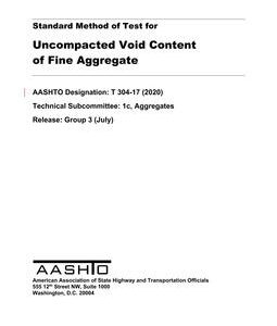 AASHTO T 304