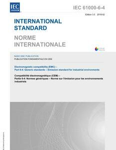IEC 61000-6-4 Ed. 3.0 b