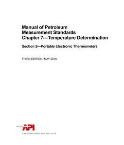 API MPMS Chapter 7.2