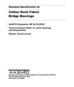 AASHTO MP 26