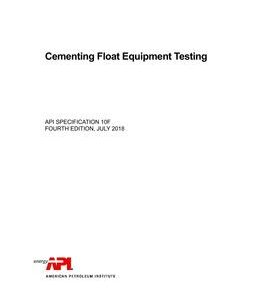 API Spec 10F