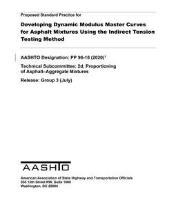 AASHTO PP 96