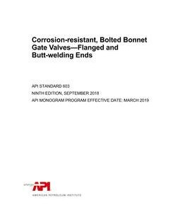 API Std 603