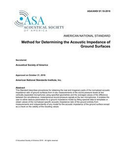 ASA S1.18