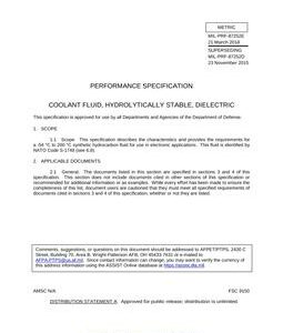 MIL MIL-PRF-87252E