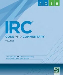 ICC IRC-2018 Vol. 1 Commentary