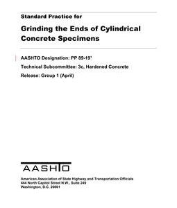AASHTO PP 89