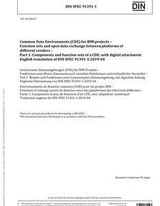 DIN SPEC 91391-1