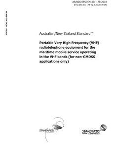 AS/NZS ETSI EN 301 178