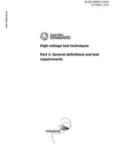 AS IEC 60060.1