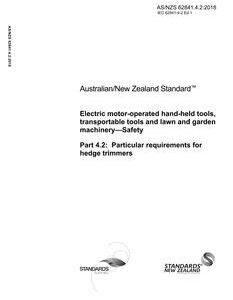 AS/NZS 62841.4.2