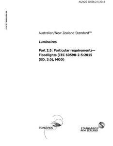AS/NZS 60598.2.5