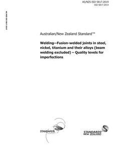 AS/NZS ISO 5817