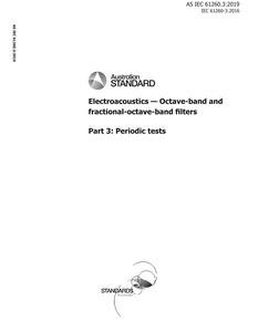 AS IEC 61260.3