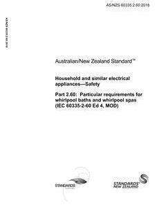 AS/NZS 60335.2.60