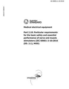 AS 60601.2.10