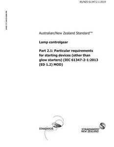AS/NZS 61347.2.1