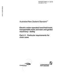 AS/NZS 62841.4.1