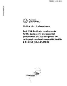 AS 60601.2.54